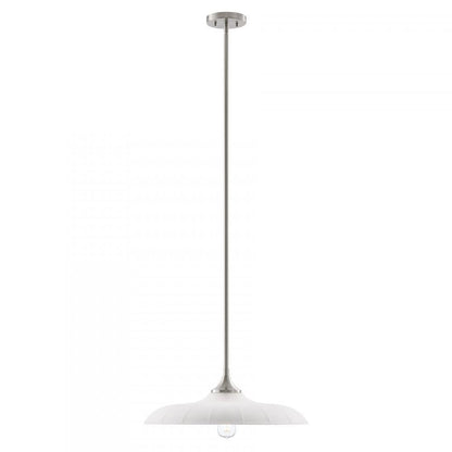 Savoy House Hadley 1-Light Pendant Satin Nickel