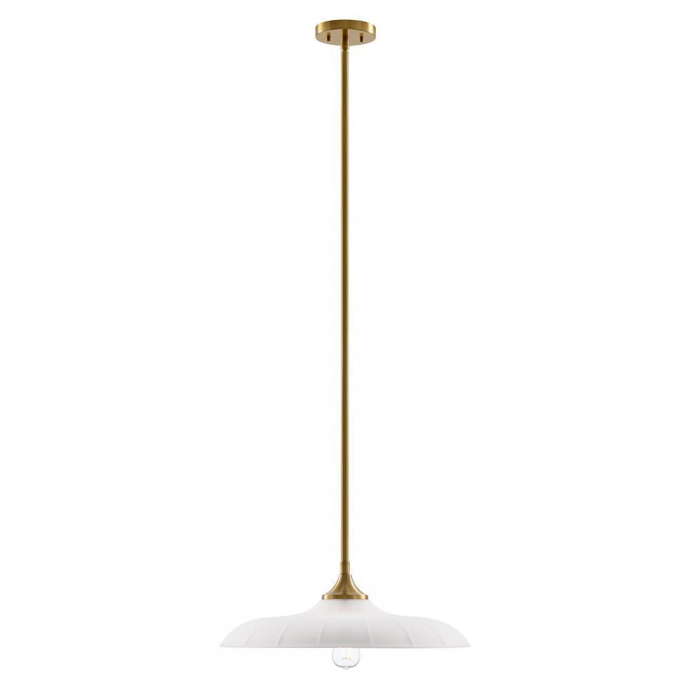 Savoy House Hadley 1-Light Pendant Warm Brass
