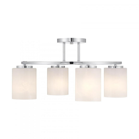 Savoy House Herron 4-Light Ceiling Light Chrome