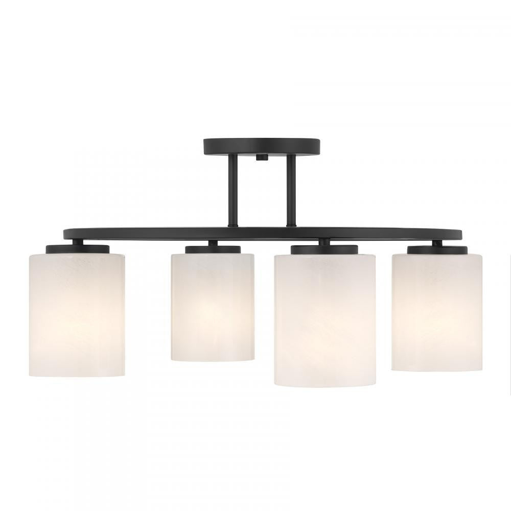 Savoy House Herron 4-Light Ceiling Light Matte Black