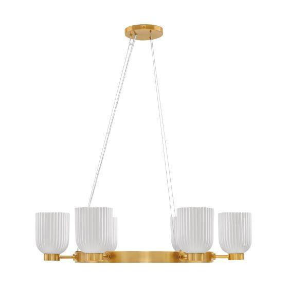Savoy House Isla Blanca 6-Light Chandelier
