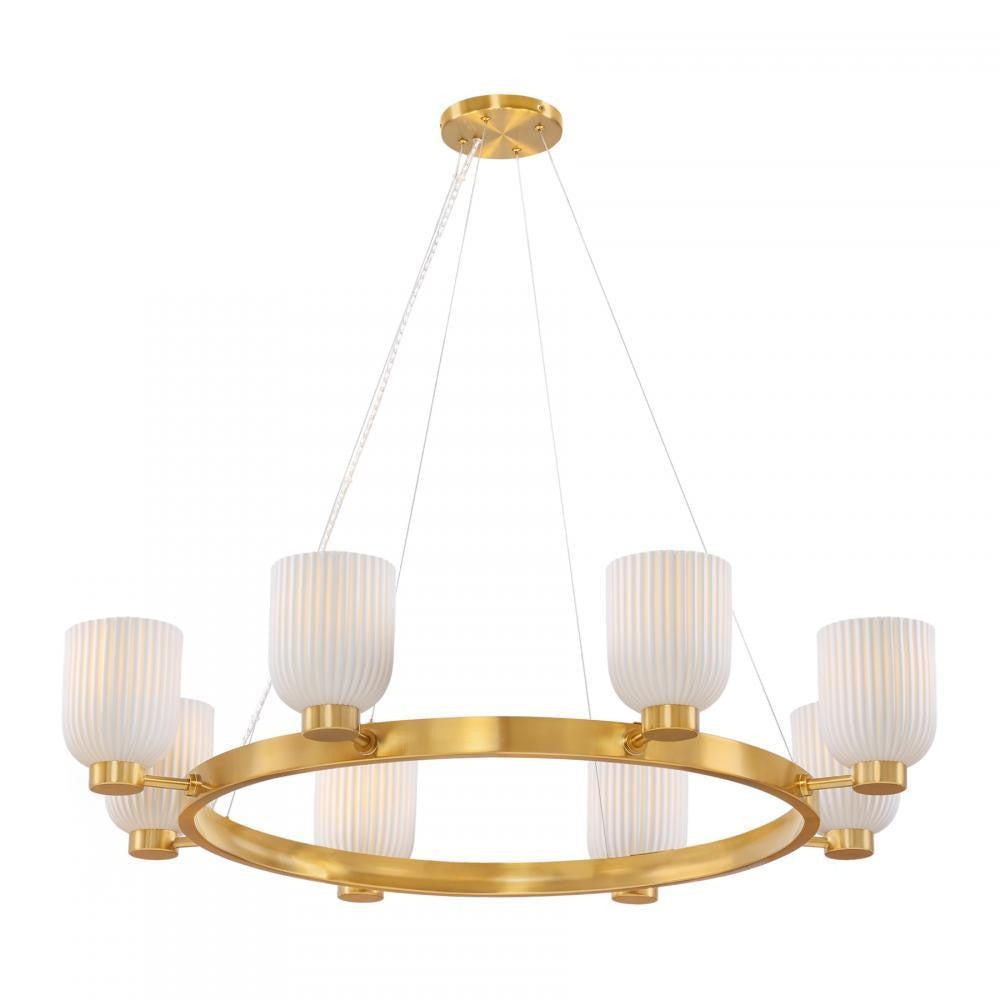 Savoy House Isla Blanca 8-Light Chandelier 1-3173-8-322