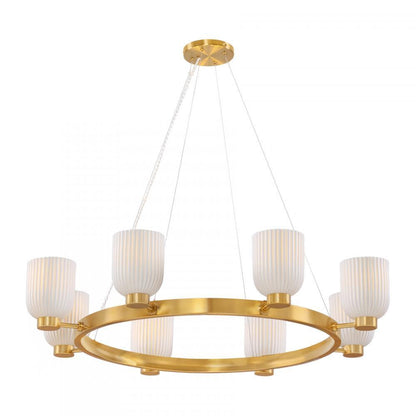 Savoy House Isla Blanca 8-Light Chandelier 1-3173-8-322