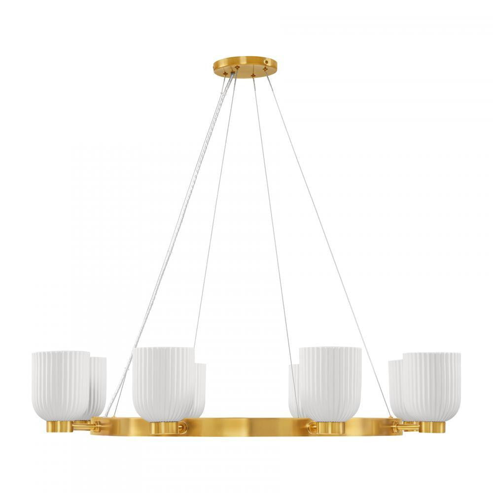 Savoy House Isla Blanca 8-Light Chandelier 1-3173-8-322