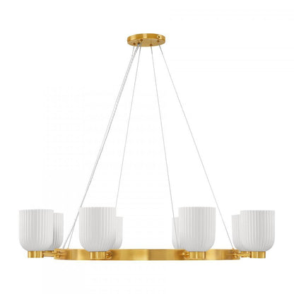 Savoy House Isla Blanca 8-Light Chandelier 1-3173-8-322