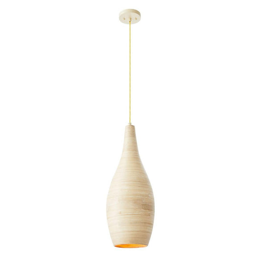 Savoy House Jean 1-Light Pendant Natural Bamboo