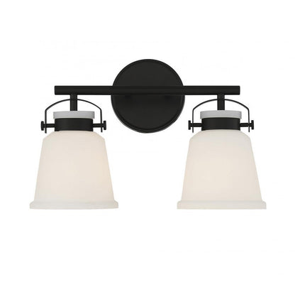 Savoy House Kaden 2-Light Bath Vanity Matte Black