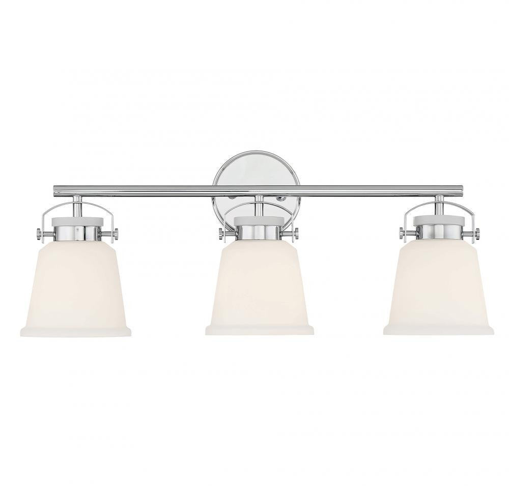 Savoy House Kaden 3-Light Bath Vanity Polished Chrome