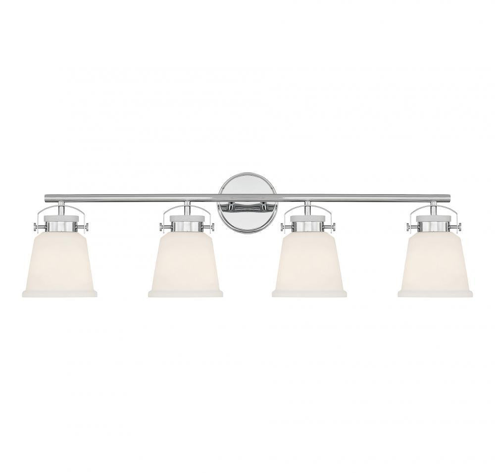 Savoy House Kaden 4-Light Bath Vanity Polished Chrome