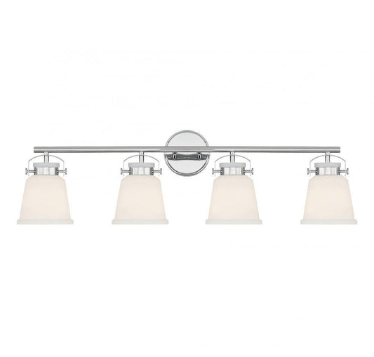 Savoy House Kaden 4-Light Bath Vanity Polished Chrome