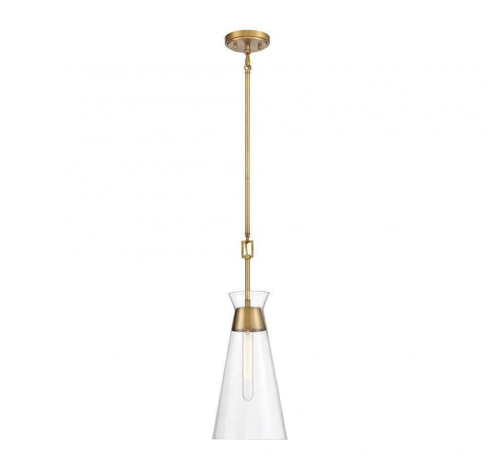 Savoy House Lakewood Pendant Warm Brass