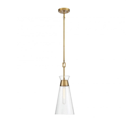 Savoy House Lakewood Pendant Warm Brass