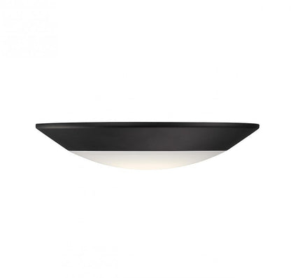 Savoy House Stella 6-in LED 5CCT Disc Light Black