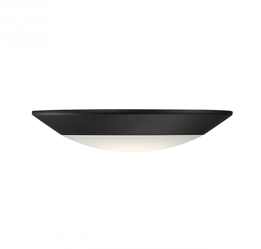 Savoy House Stella 6-in LED 5CCT Disc Light Black