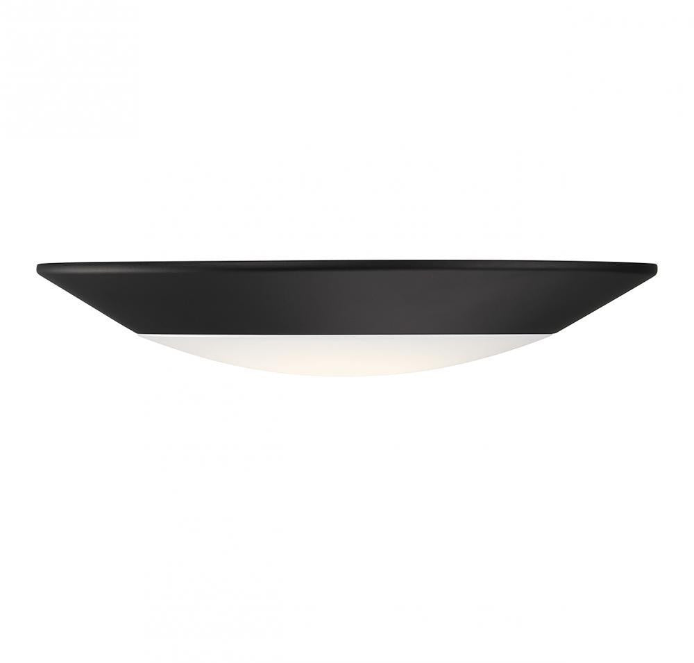 Savoy House Stella 7-in LED 5CCT Disc Light Black