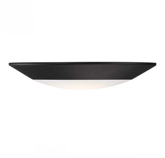Savoy House Stella 7-in LED 5CCT Disc Light Black