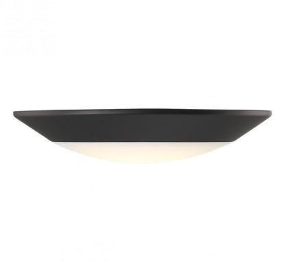 Savoy House 6-in LED Disc Light Black
