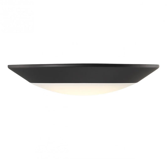 Savoy House 6-in LED Disc Light Black