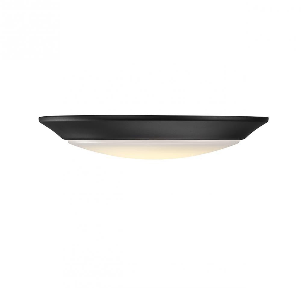 Savoy House 7-in LED Disc Light Black