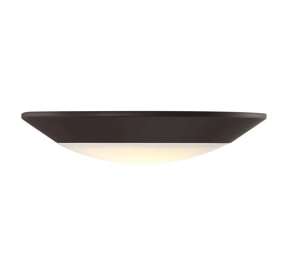 Savoy House 6-in LED Disc Light Bronze
