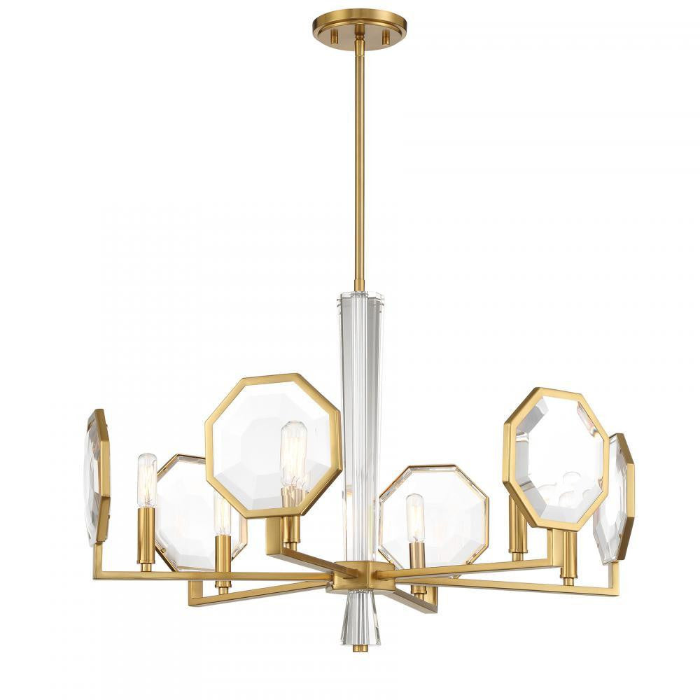 Leighton 6-Light Chandelier Savoy House 1-2216-6-322