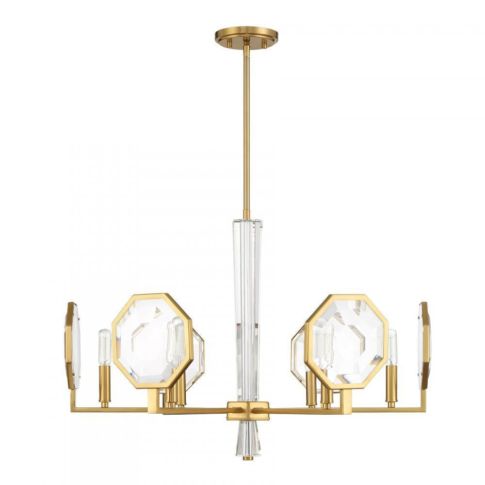 Leighton 6-Light Chandelier Savoy House 1-2216-6-322