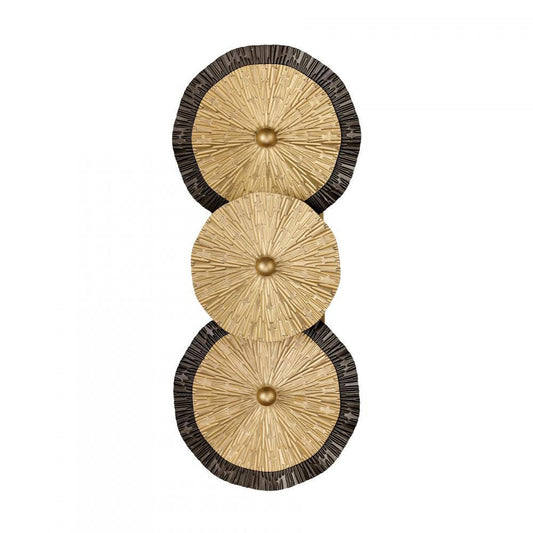 Savoy House Lincoln 2-Light Wall Sconce Distressed Gold and Bronze