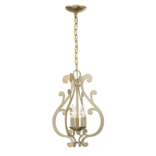 Savoy House Lombard 3-Light Pendant Noble Brass
