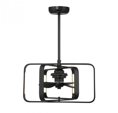 Savoy House Lynx LED Fan D'Lier Matte Black