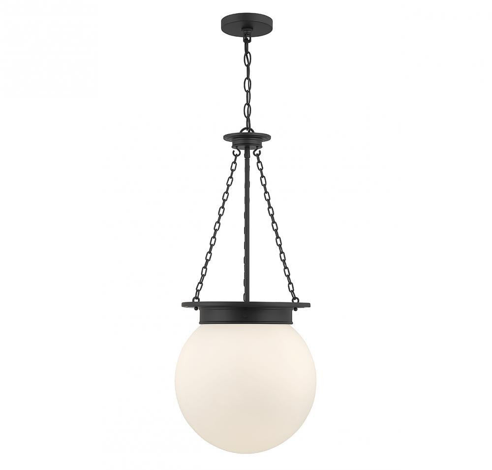 Savoy House Manor Pendant Matte Black