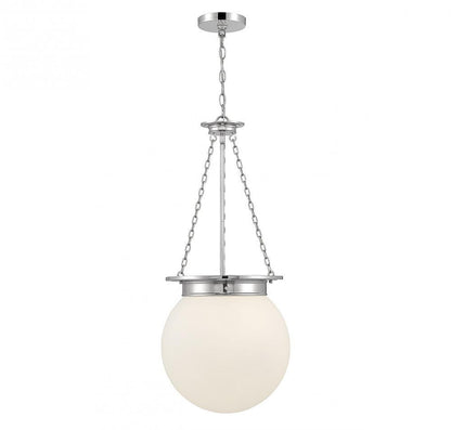 Savoy House Manor Pendant Polished Nickel