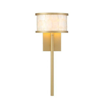 Savoy House Mariquita 1-Light Wall Sconce Spun Gold
