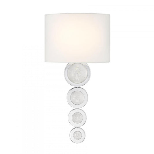 Savoy House Marseille 1-Light Wall Sconce Chrome