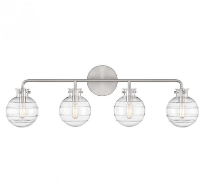 Savoy House Mason 4-Light Bath Vanity Satin Nickel