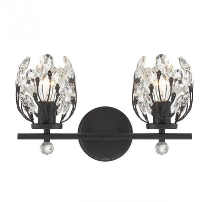 Savoy House Moreno 2-Light Bath Vanity Matte Black