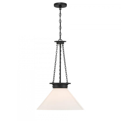 Savoy House Myers 1-Light Pendant in Matte Black, Savoy House 7-1011-1-89 ALXL3