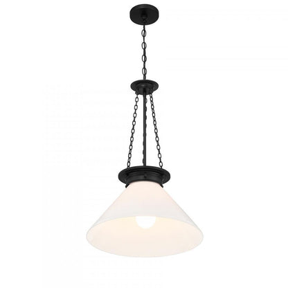 Savoy House Myers 1-Light Pendant in Matte Black, Savoy House 7-1011-1-89 ALXL3
