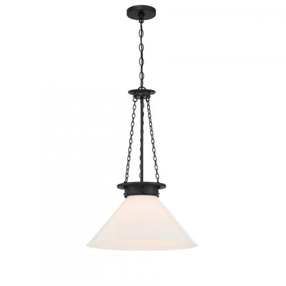 Savoy House Myers 1-Light Pendant in Matte Black, Savoy House 7-1011-1-89 ALXL3