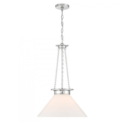 Savoy House Myers 1-Light Pendant in Polished Nickel, Savoy House 7-1011-1-109 ALXL1