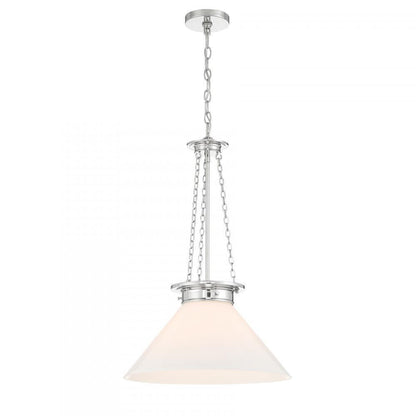 Savoy House Myers 1-Light Pendant Warm Brass