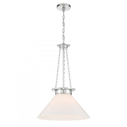 Savoy House Myers 1-Light Pendant Polished Nickel