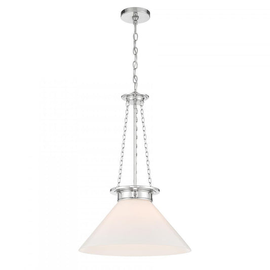 Savoy House Myers 1-Light Pendant Polished Nickel