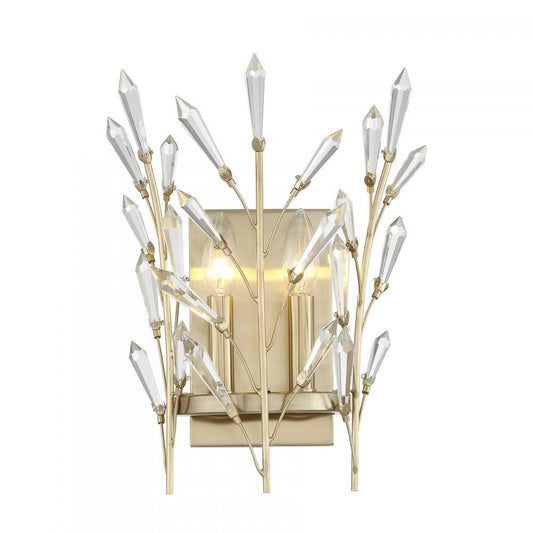 Savoy House Orianna 2-Light Wall Sconce Noble Brass