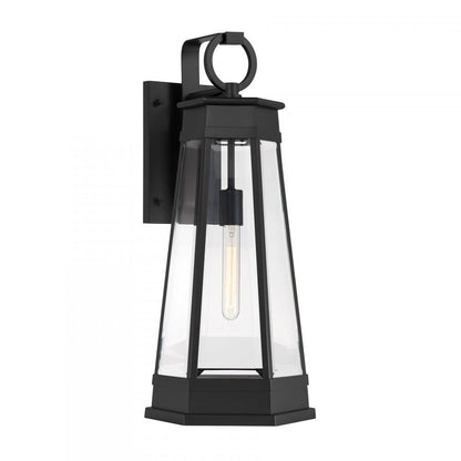 Savoy House Payne 1-Light Outdoor Wall Lantern Matte Black