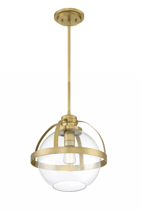 Savoy House Pendleton Pendant Warm Brass
