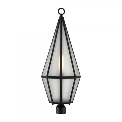 Savoy House Peninsula 1-Light Outdoor Post Lantern Matte Black