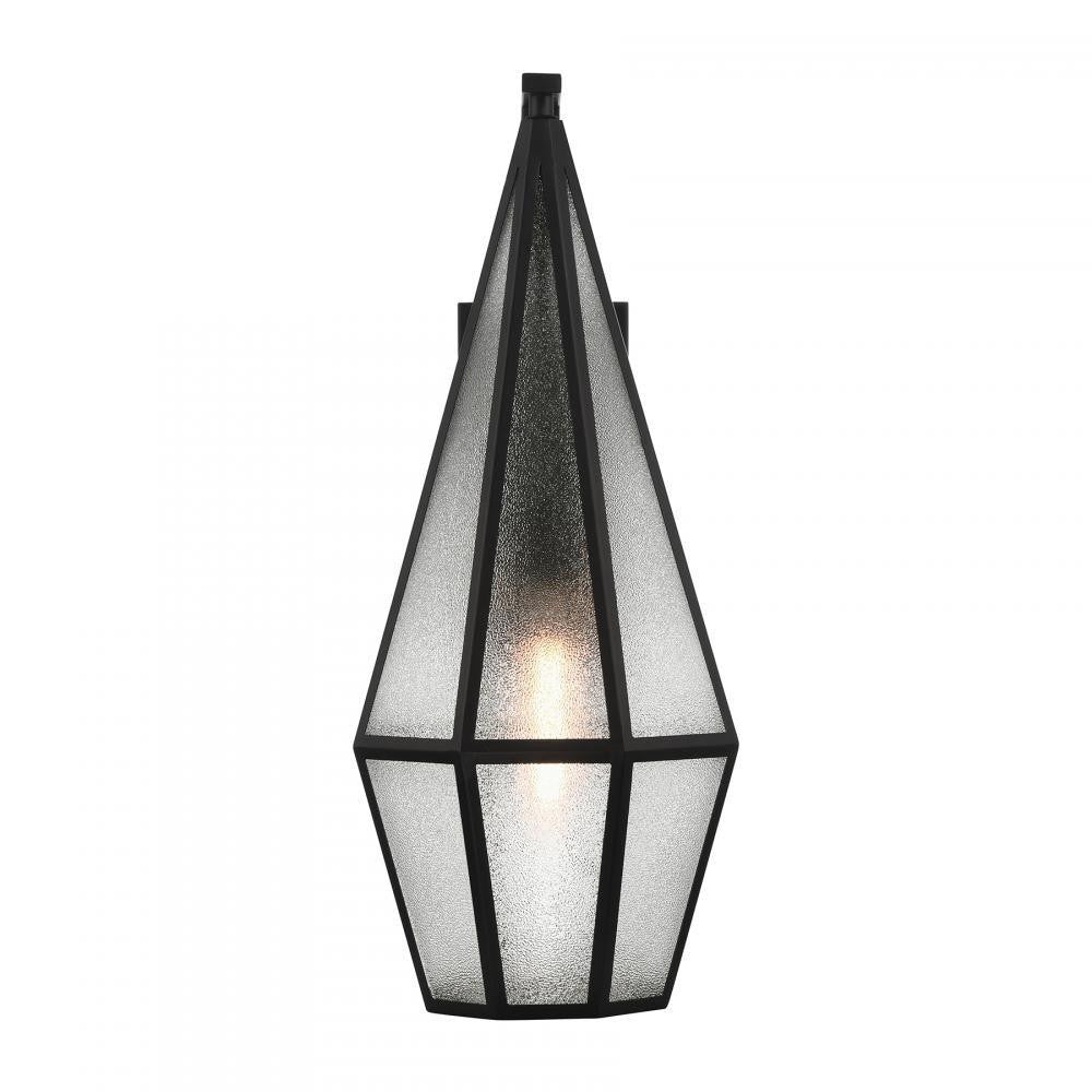Savoy House Peninsula 1-Light Outdoor Wall Lantern in Matte Black, Savoy House 5-705-BK ALXKD