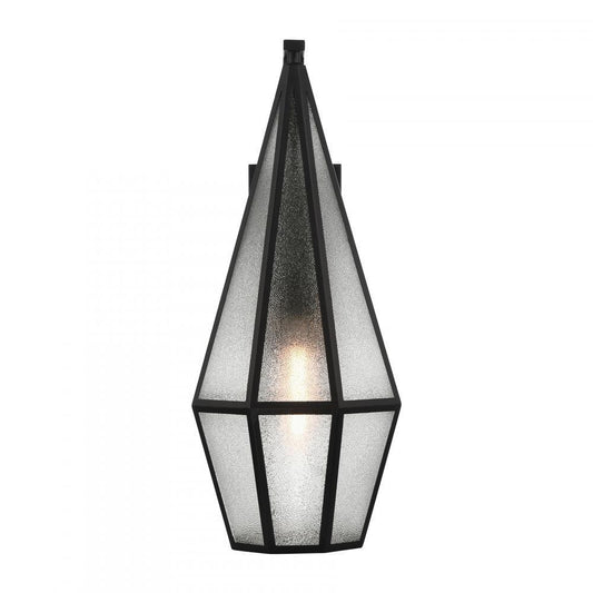 Savoy House Peninsula 1-Light Outdoor Wall Lantern in Matte Black, Savoy House 5-705-BK ALXKD
