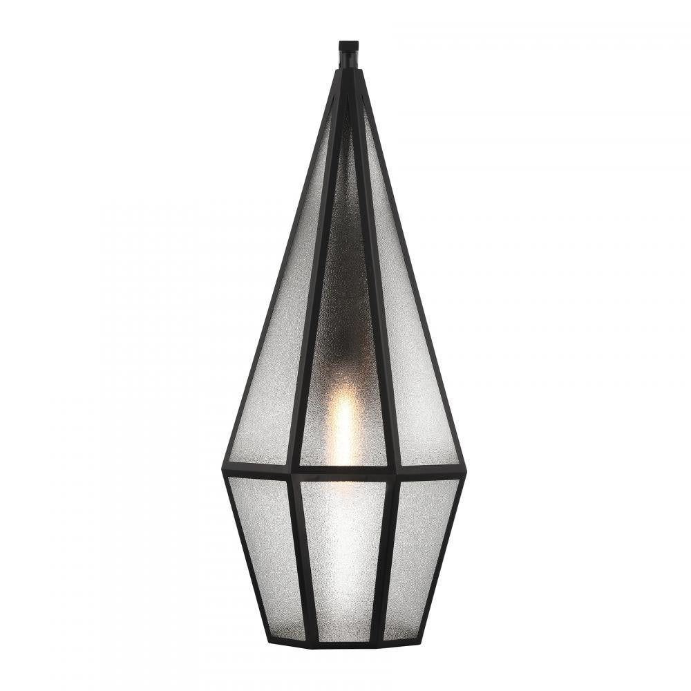 Savoy House Peninsula 1-Light Outdoor Wall Lantern in Matte Black, Savoy House 5-708-BK ALXKG