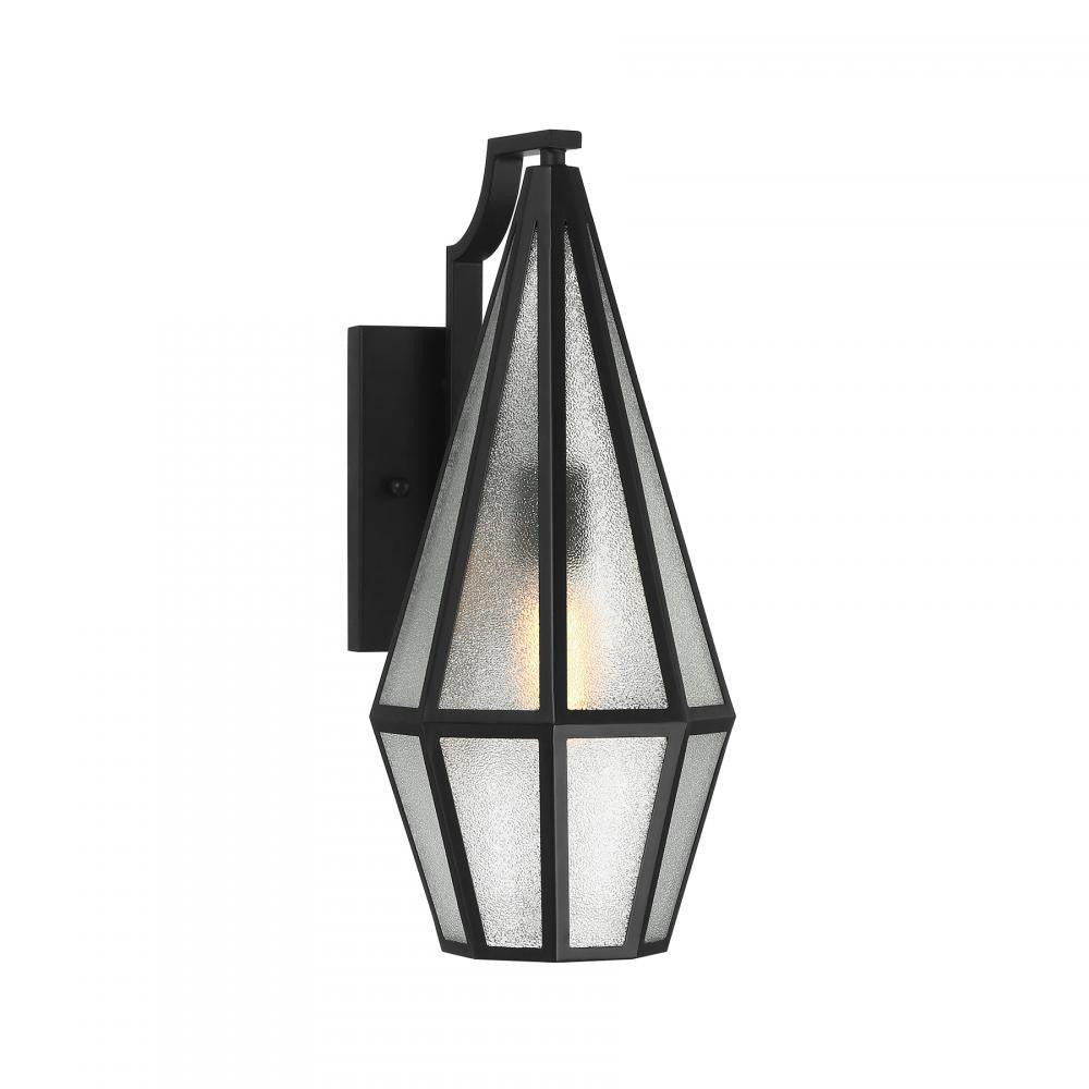 Savoy House Peninsula 1-Light Outdoor Wall Lantern Matte Black